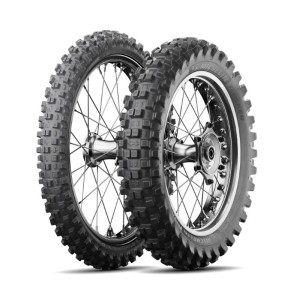 MICHELIN KOMPLET OPON (CAI691556/26) 80/100-21 TRACKER 51R TT M/C PRZÓD DOT 2026 + (CAI986133/25) 120/80-19 TRACKER 63R TT M/C T