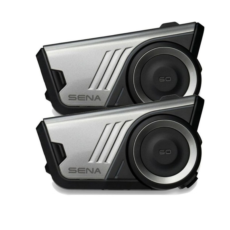SENA INTERKOM MOTOCYKLOWY 60S QUANTUM MESH 3.0 2.0 BLUETOOTH 5.3 WAVE DO 2000M Z RADIEM FM ORAZ SYSTEMEM AUDIO HARMAN KARDON ( P