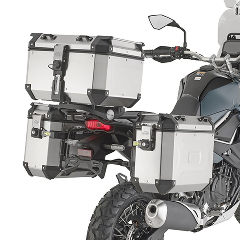 KAPPA 2026/06 STELAŻ KUFRÓW BOCZNYCH MONOKEY CAM SIDE KAWASAKI KLE 500 / SE \'26-, - POD KUFRY KFR K\'FORCE ORAZ KVG K\'VOYAGER 