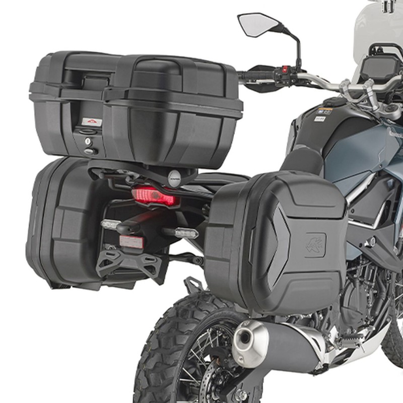 KAPPA 2026/06 STELAŻ KUFRÓW BOCZNYCH MONOKEY KAWASAKI KLE 500 / SE \'26-, - RÓWNIEŻ POD KUFRY MONOKEY KMS K\'MISSION ALU