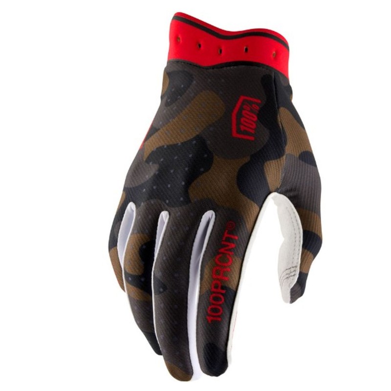 100 PROCENT RĘKAWICE CROSS/ENDURO ITRACK CAMO KOLOR KHAKI ROZMIAR XL