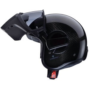 CABERG KASK OTWARTY JET MODEL GHOST X CARBON KOLOR KARBON ROZMIAR S