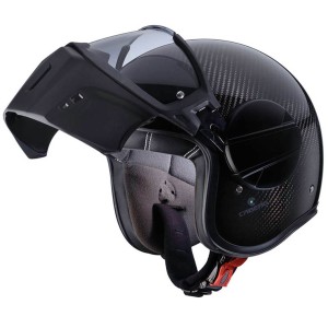 CABERG KASK OTWARTY JET MODEL GHOST X CARBON KOLOR KARBON ROZMIAR S