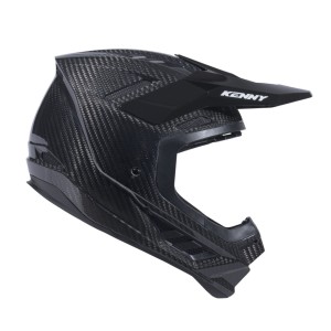 KENNY RACING KASK CROSS/ENDURO TITANIUM CLASSIC CARBON SHINY HOLOGRAPHIC KOLOR CZARNY POŁYSK ROZMIAR XS