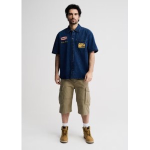 DIVERSE EXTREME TEAM - DAKAR RALLY - KOSZULA JEANSOWA DKR DENIM SHIRT NIEBIESKI L