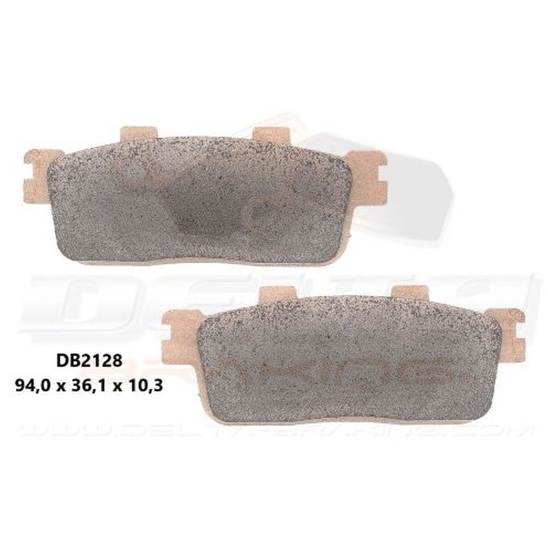 DELTA BRAKING KLOCKI HAMULCOWE KH427 SKUTERY DAELIM, KYMCO, SYM, TGB TYŁ