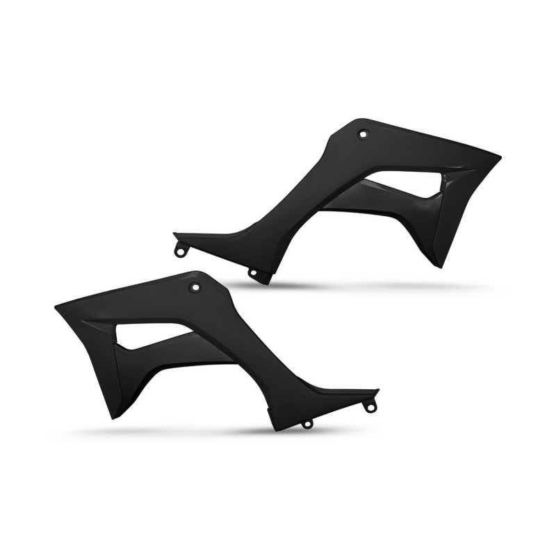 UFO 2026/07 OSŁONY CHŁODNICY HONDA CRF 110F \'19-26, CRF 125 \'25-\'27 KOLOR CZARNY