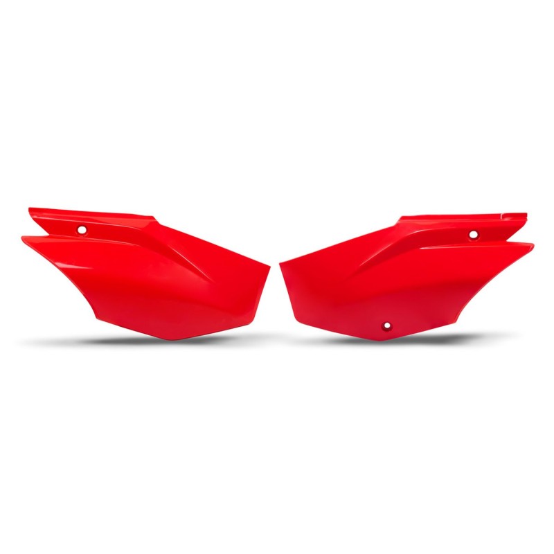 UFO 2026/07 BOCZKI TYLNE HONDA CRF 110F \'19-26, CRF 125 \'25-\'27 KOLOR CZERWONY