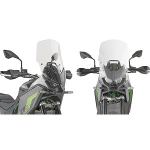 KAPPA 2026/06 SZYBA KAWASAKI KLE 500 / SE \'26-, (46 X 39 CM) PRZEZROCZYSTA