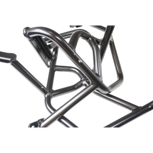 CROSSPRO GMOLE ALUMINIOWE OSŁONY SILNIKA I CHŁODNIC YAMAHA XTZ 690 TENERE 700 \'25, RALLY EDITION \'25- KOLOR CZARNY (PASUJĄ DO 