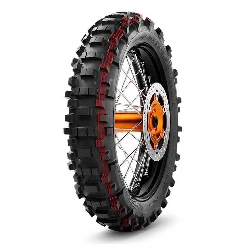 METZELER OPONA 120/90-18 MCE 6 DAYS EXTREME MEDIUM 65M M+S M/C TYŁ DOT 15/2026