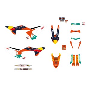 BLACKBIRD KOMPLET NAKLEJEK (OKLEIN) KTM SX/SX-F \'25-\'26 REPLICA TEAM KTM FACTORY MXGP 26