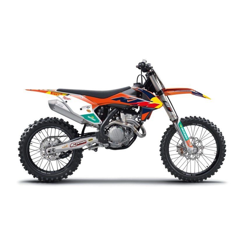 BLACKBIRD KOMPLET NAKLEJEK (OKLEIN) KTM SX/SX-F \'16-\'18, EXC/EXC-F \'17-\'19 REPLICA KTM FACTORY MXGP 26