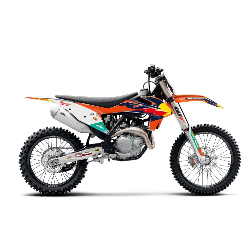 BLACKBIRD KOMPLET NAKLEJEK (OKLEIN) KTM SX/SX-F \'19-\'22, EXC/EXC-F \'20-\'23 REPLICA TEAM KTM FACTORY MXGP 26