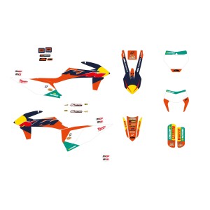 BLACKBIRD KOMPLET NAKLEJEK (OKLEIN) KTM SX/SX-F \'19-\'22, EXC/EXC-F \'20-\'23 REPLICA TEAM KTM FACTORY MXGP 26