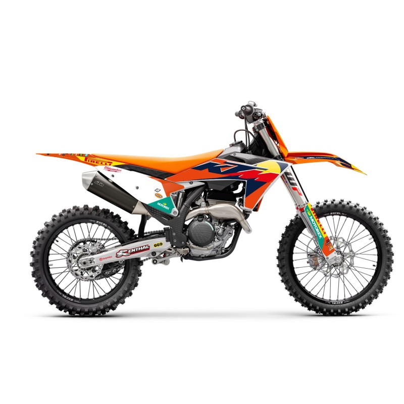 BLACKBIRD KOMPLET NAKLEJEK (OKLEIN) KTM SX/SX-F \'23-\'24, EXC/EXC-F \'24-\'25 REPLICA TEAM KTM FACTORY MXGP 26