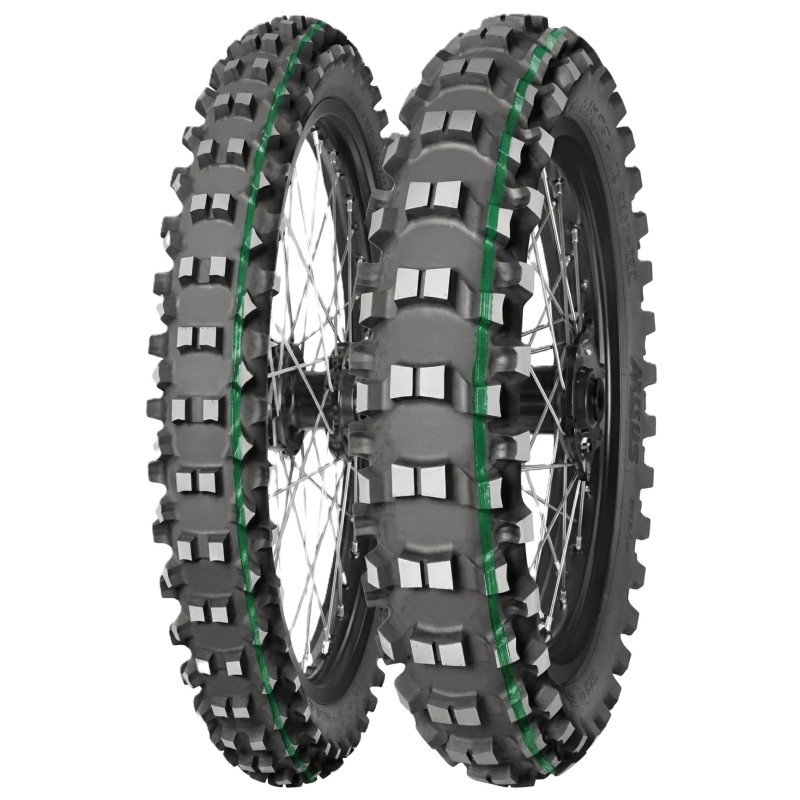 MITAS OPONA 80/100-21 TERRA FORCE-EX SM SUPER LIGHT 51M TT (ZIELONY PASEK) PRZÓD DOT 14/2026 (460139) (ZAMIENNIK:70000172)
