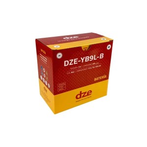 DZE AKUMULATOR ŻELOWY YB9L-B 12V 9AH 120A 135X75X138 BEZOBSŁUGOWY - ZALANY (12)