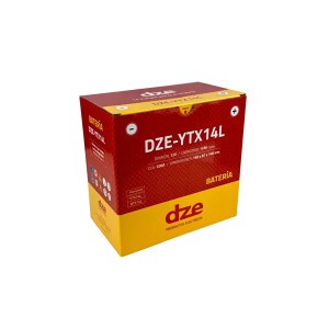 DZE AKUMULATOR ŻELOWY YTX14L 12V 12AH 200A 150X87X146 BEZOBSŁUGOWY - ZALANY (12)