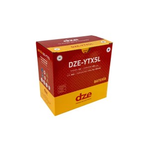 DZE AKUMULATOR ŻELOWY YTX5L 12V 4AH 80A 113X70X105 BEZOBSŁUGOWY - ZALANY (12)