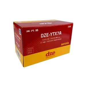 DZE AKUMULATOR ŻELOWY YTX7A 12V 6AH 105A 150X87X94 BEZOBSŁUGOWY - ZALANY (12)