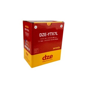 DZE AKUMULATOR ŻELOWY YTX7L 12V 6AH 100A 113X70X130 BEZOBSŁUGOWY - ZALANY (12)