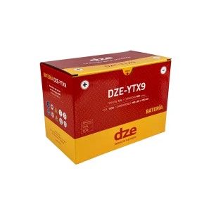 DZE AKUMULATOR ŻELOWY YTX9 12V 9AH 135A 150X87X105 BEZOBSŁUGOWY - ZALANY (12)