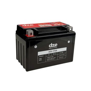 DZE AKUMULATOR ŻELOWY YTX9 12V 9AH 135A 150X87X105 BEZOBSŁUGOWY - ZALANY (12)