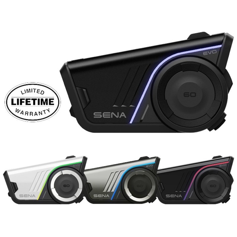 SENA 2026/07 INTERKOM MOTOCYKLOWY 60S EVO MESH 3.0 2.0 BLUETOOTH 5.3 WAVE DO 2000M Z SYSTEMEM AUDIO BOSE ( 2 ZESTAWY ) (EL)