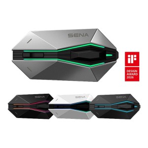 SENA 2026/07 INTERKOM MOTOCYKLOWY 60X MESH 3.0 2.0 BLUETOOTH 5.3 WAVE DO 2000M Z SYSTEMEM AUDIO BOSE ( 1 ZESTAW ) (EL)