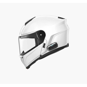 SENA 2026/07 KASK OUTRUSH 2 SZCZĘKOWY Z INTERKOMEM MESH 3.0 DO 1200M ROZMIAR M KOLOR BIAŁY ( ECE R22.06 ) (EL)