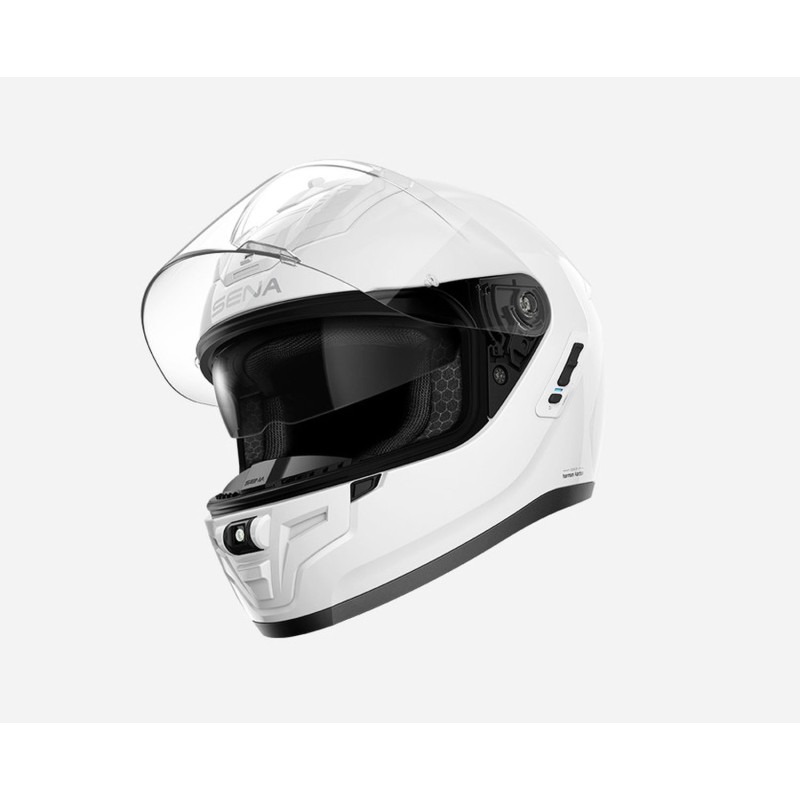 SENA 2026/07 KASK PHANTOM INTEGRALNY FIBERGLASS Z INTERKOMEM MESH 3.0 DO 2000M ORAZ SYSTEMEM AUDIO HARMAN KARDON ROZMIAR S KOLOR