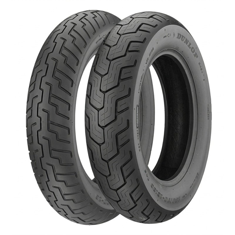 DUNLOP OPONA 130/90-16 D404 Q 67H TL PRZÓD DOT 16/2026