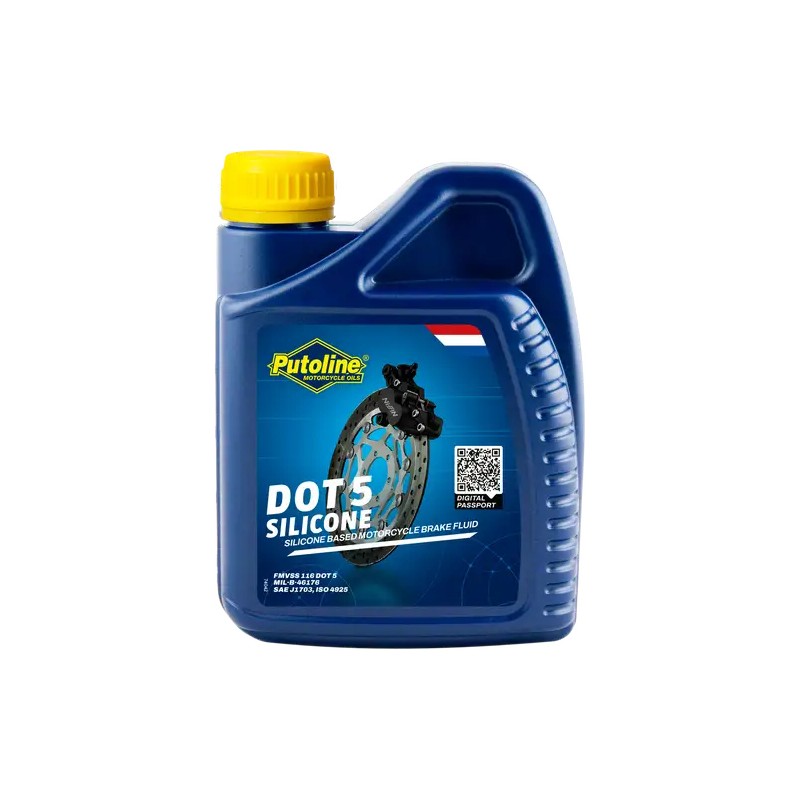PUTOLINE PŁYN HAMULCOWY DOT 5 SILICONE BRAKE FLUID 500ML