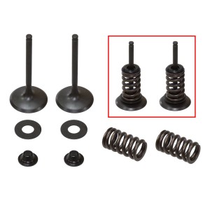 NAMURA (PSYCHIC) ZAWORY SSĄCE (KOMPLET 2 SZT. ZAWORÓW ZE SPRĘŻYNAMI I PODKŁADKAMI) KAWASAKI KXF 450 \'09-\'15 (KX 450 F) STALOWE
