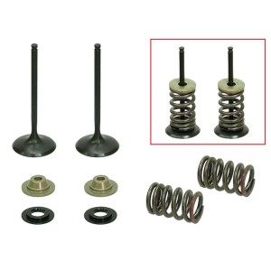 NAMURA (PSYCHIC) ZAWORY SSĄCE (KOMPLET 2 SZT. ZAWORÓW ZE SPRĘŻYNAMI I PODKŁADKAMI) KAWASAKI KX 250 F (KXF250) \'11-\'16 (XU-0953