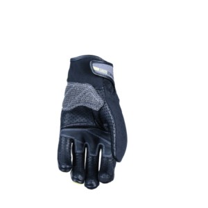 FIVE GLOVES RĘKAWICE SKÓRZANO-TEKSTYLNE TFX3 AIRFLOW KOLOR CZARNY/ŻÓŁTY FLUO ROZMIAR 9 (M)