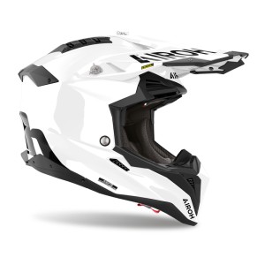 AIROH KASK CROSS / ENDURO / ATV / QUAD AVIATOR 3 FIM (FRHPhe-02) KOLOR BIAŁY POŁYSK ROZMIAR S