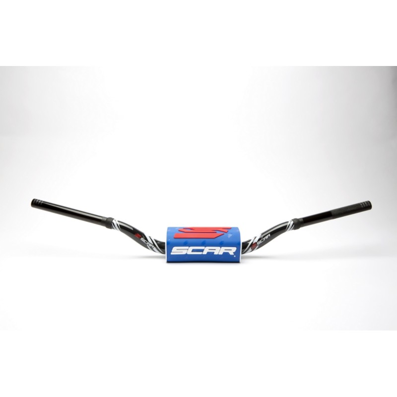 Kierownica SCAR Racing 28,6mm Yamaha YZ/YZF czarno-biała
