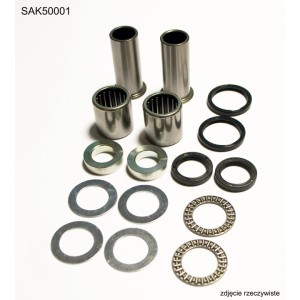 Zestaw naprawczy wahacza Kawasaki KX125 99-05, KX 250 99-07 - BEARING WORX (28-1044)