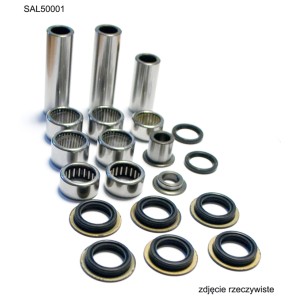 Zestaw naprawczy łącznika wahacza Kawasaki KX 65 02-18 - BEARING WORX (27-1011)