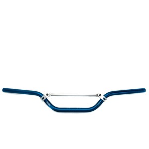 Kierownica aluminiowa z poprzeczką MX Mini niebieska - szer. 732mm, wys. 100mm