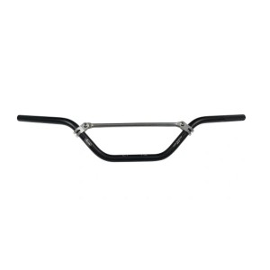 Kierownica aluminiowa z poprzeczką do ATV, kolor czarny - szerokość 770mm, wysokość 130mm