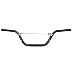 Kierownica aluminiowa z poprzeczką do ATV - czarna, wysoka (770mm x 160mm)