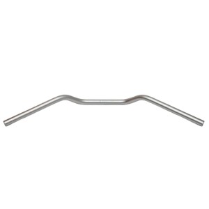 Kierownica aluminiowa street 22,2mm niska kolor srebrny