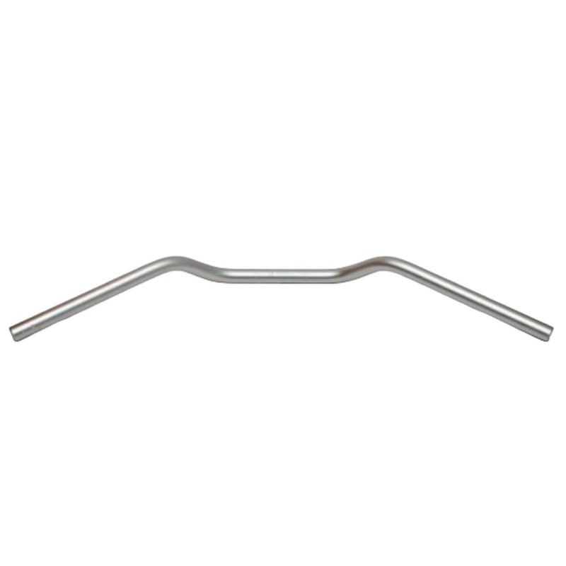 Kierownica aluminiowa street 22,2mm niska kolor srebrny