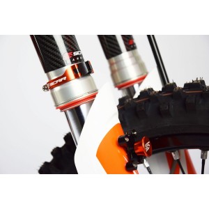 Bloklada amortyzatorów do startu SCAR Racing KTM SX 250/450, SXF 250/450 - Pomarańczowy