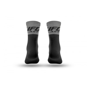 UFO Skarpety Rowerowe MTB / E-Bike - Kolor Czarny/Szary - Rozmiar M - Kolekcja 2024