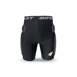 UFO Spodenki z ochraniaczami Muryan MV6 Kolor Czarny Rozmiar S - Kolekcja 2025