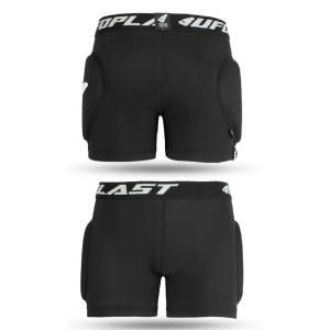 UFO Spodenki z Ochraniaczami Reborn MV6 Dziecięce / Junior / Kid Czarny Rozmiar M